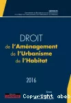 Droit de l'Aménagement, de l'Urbanisme, de l'Habitat