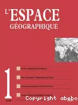 L'espace geographique N.1-2016